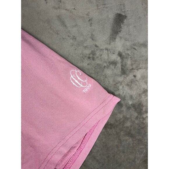 Johnnie O Polo Shirt Mens XL Extra Large Pink Short Sleeve Surf Golf Casual - Picture 2 of 5